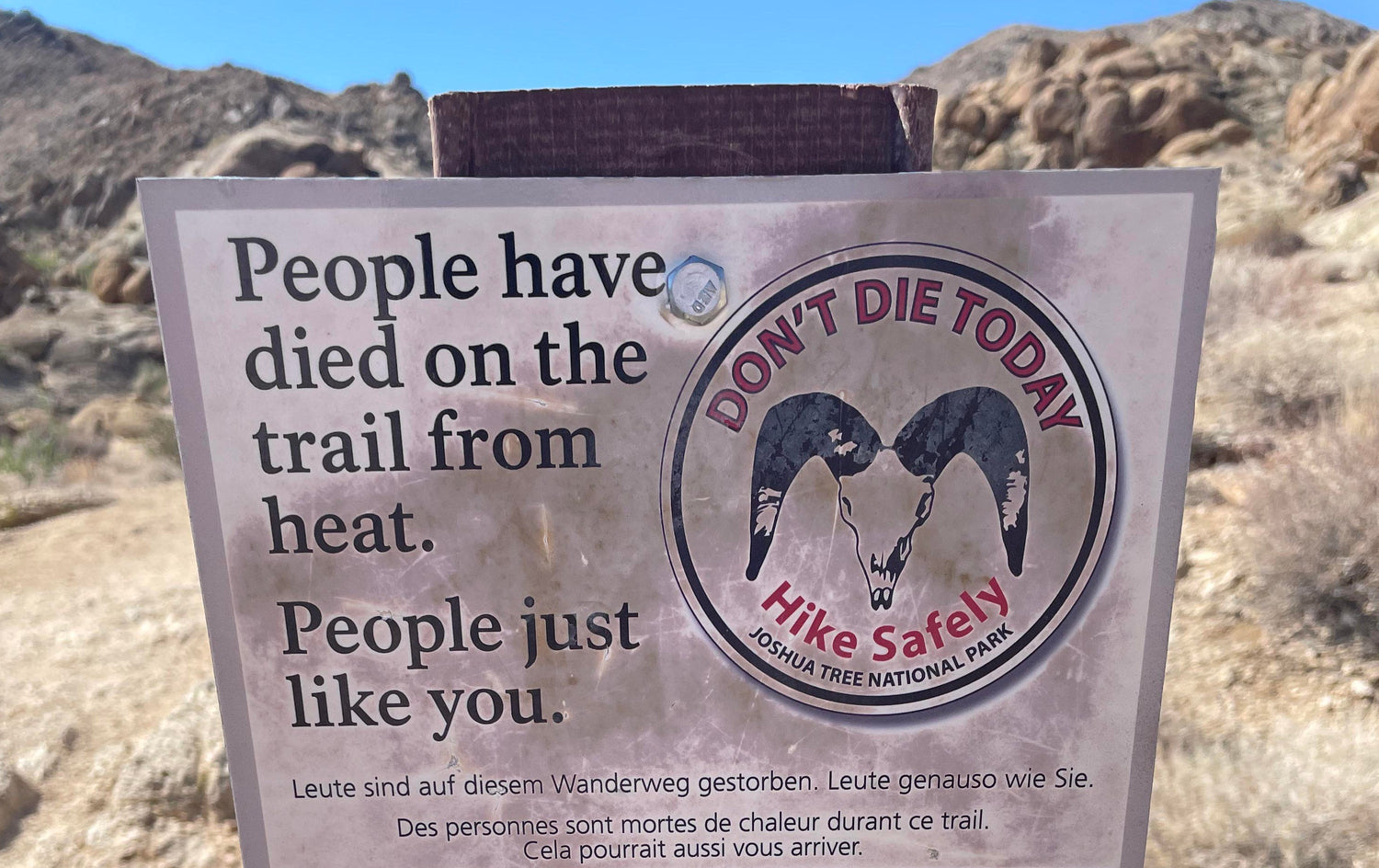 Don’t Die Today: A Friendly Guide to Not Perishing on Your Next Hike
