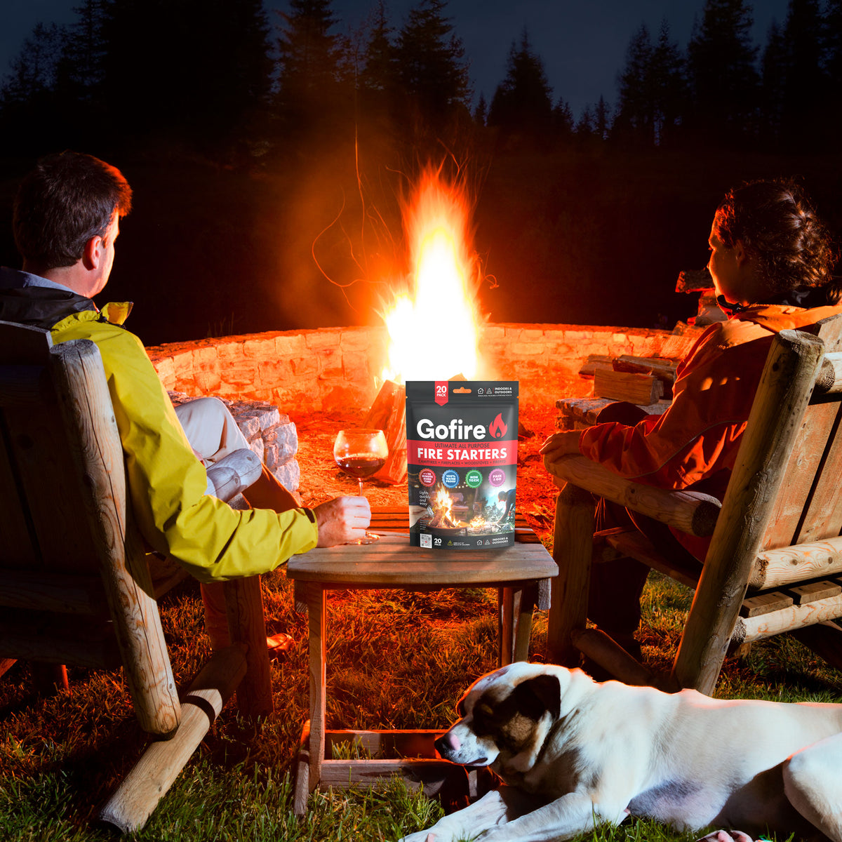 Fire Starters & Color Flames for BBQ & Fire Pits & Fireplaces | Gofire ...