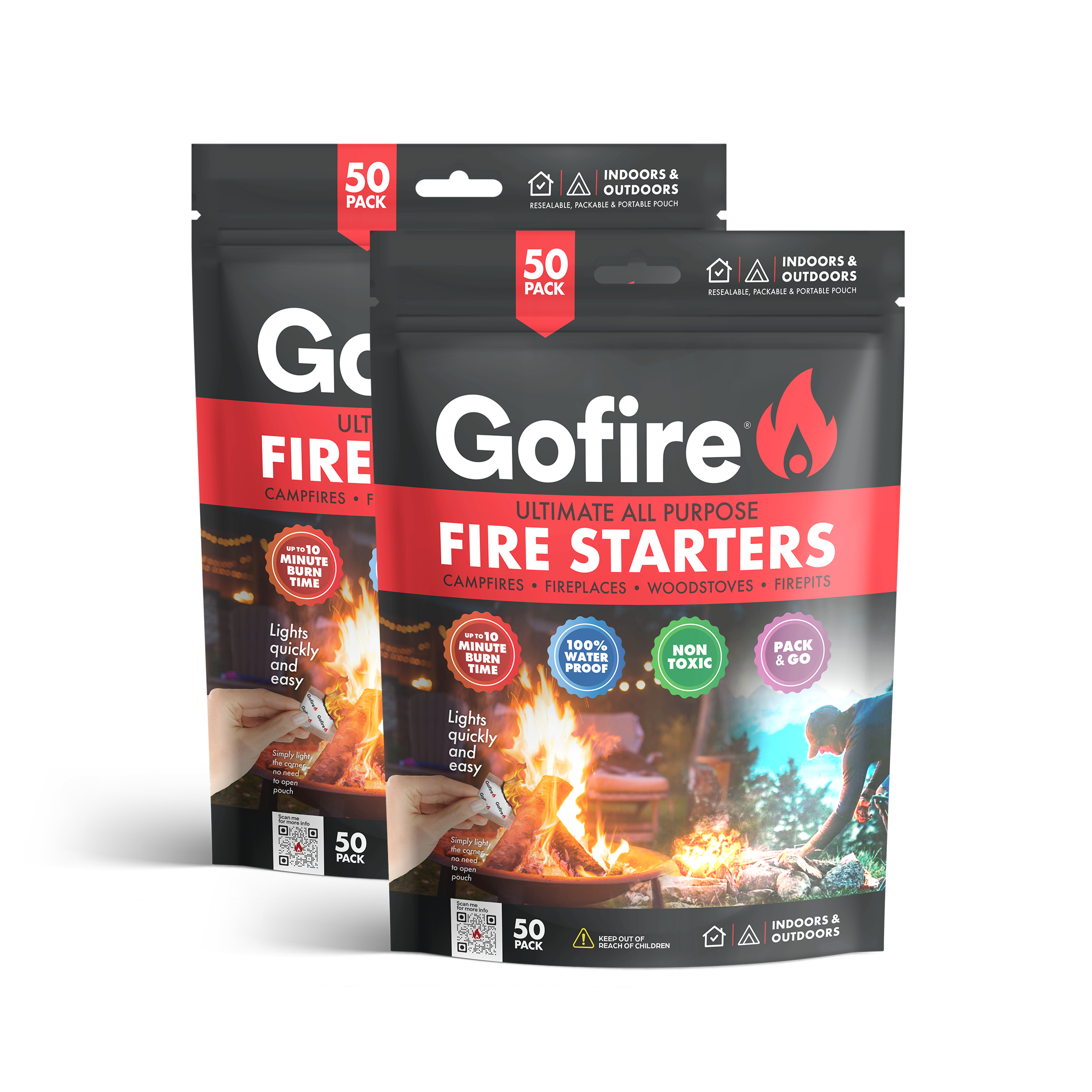 The #1 Fire Starters for Camping, BBQ & Survival | Gofire – Gofire - #1 ...
